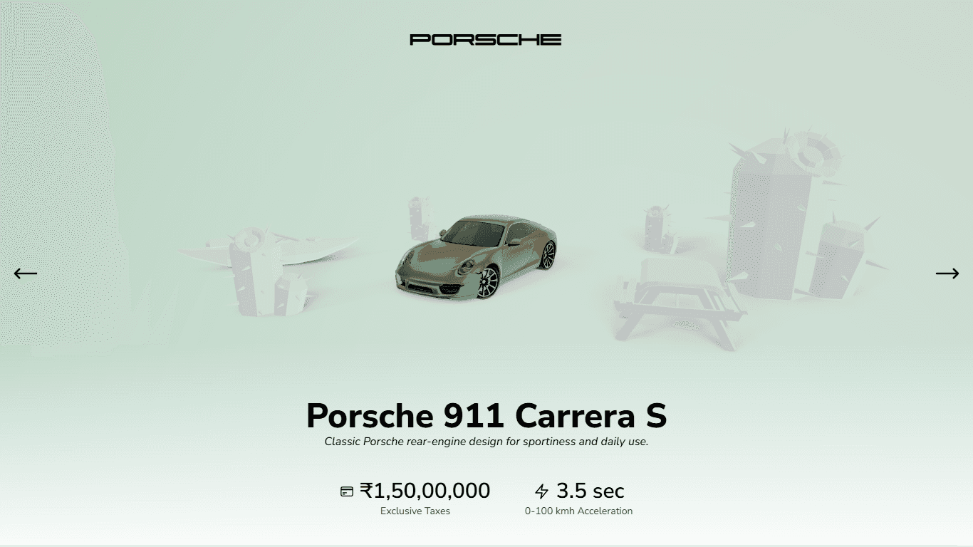 Porsche Showroom